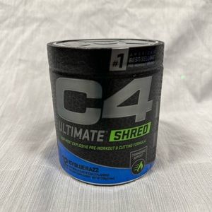 C4 Ultimate Shred Pre Workout Blue Razz!!